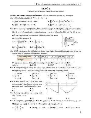 Sách - Tuyển Tập 38 Đề Ôn Thi Tốt Nghiệp Lớp 12 Môn Toán