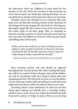 My Morning Routine: How Successful People Start Every Day Inspired