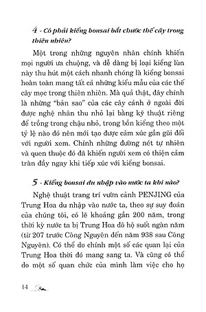 110 Câu Hỏi Đáp Chăm Sóc Và Tạo Dáng Bonsai (Tái Bản 2024)