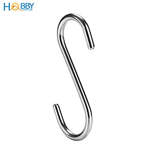 Bộ 10 móc treo đồ chữ S inox 304 dày 4mm Hobby home decor MTS-10