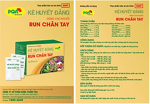 PQA Kê Huyết Đằng là dược phẩm thảo dược hỗ trợ các triệu chứng run chân tay, đau đầu, chóng mặt cho người bị run chân tay, co giật do trúng phong.