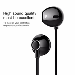 Tai Nghe Có Dây Mic Bass Âm Thanh Jack 3.5Mm Cho Điện Thoại(Encok H06) Samsung Xiaomi - Hàng Chính Hãng Baseus