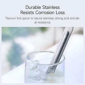 Muỗng Nĩa Xiaomi Youpin Nextool Bằng Thép Không Gỉ Tiện Lợi Cho Dã Ngoại Hàng nhập khẩu
