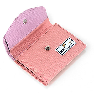 Ví cầm tay nữ mini cute BST The Button Wallet V5 chính hãng NATLOLI nhỏ gọn kháng nước nhiều ngăn cao cấp