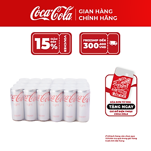 Lốc 24 Lon Nước Giải Khát Không Đường Coca-Cola Light Lon 320ml/Lon Coca-Cola Official Store Sale 25.10_TK