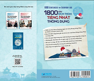 Sách 1800 Câu Đàm Thoại Tiếng Nhật Thông Dụng