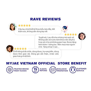 [Phiên bản nâng cấp] Bộ Lau Nhà MyJae Đài Loan Sợi Microfiber 2 Ngăn Tự Vắt Xoay 360 Độ Thông Minh 123cm