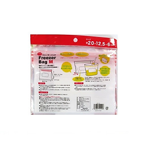 Combo 2 set túi Zip đựng & bảo quản thực phẩm - nội địa Nhật Bản ( 16 chiếc size M + 12 chiếc size L)