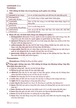 Sách Học Tốt Tiếng Anh 12 (Tập 1 Và 2)