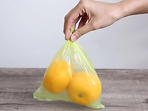 Túi Đựng Rau Quả LAS PALMS Tự Hủy Sinh Học (240-250 túi/ Cuộn) - Nhiều kích thước, Công Nghệ Anh Quốc