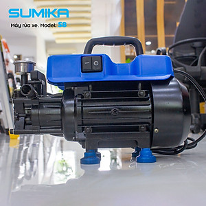 Máy rửa xe áp lực cao SUMIKA S8, công suất 1600W, 100% lõi đồng, chế độ Auto Stop