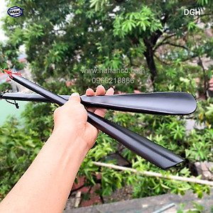 Đón gót giày dài 70cm gỗ Chiu Liu nguyên khối sơn mài VIP - DGH911 - Đón giày mọi tư thế cho Nam & Nữ