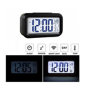 Đồng hồ báo thức điện tử để bàn màn hình đa chức năng thời gian, lịch, báo thức, nhiệt độ DH89