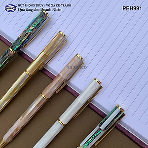 Bút ký phong thủy khảm ốc biển cao cấp (Đủ màu)  Món quà vô giá đầy ý nghĩa (PEH991) Đem lại may mắn, tài lộc cho người sở hữu - HAHANCO