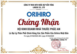 Viên uống chống đột quỵ tai biến Natto Kinase 4000FU Orihiro Nhật Bản 60 - 120 viên