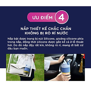 Ly Thủy Tinh Có Nắp Coffee Cup Luminarc Blue 500ML - V2209