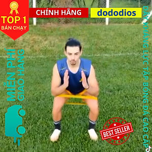 Dây kháng lực đá banh đá mạnh, dây kháng lực tập sút mạnh, dây kháng lực tập đá banh - Hàng Chính hãng - COMBO 5 Dây