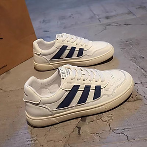 Giày thể thao nữ phong cách cá tính, thoáng khí, đế cao su đúc, chống trơn trượt hạn chế mòn  - gnu2061