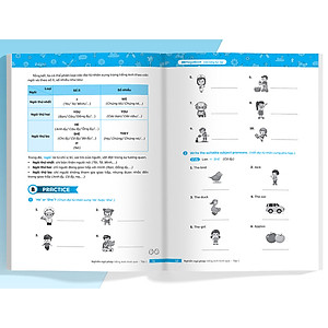 Sách Nghiền Ngữ Pháp Tiếng Anh Hình Que - Tập 1: Cơ Bản