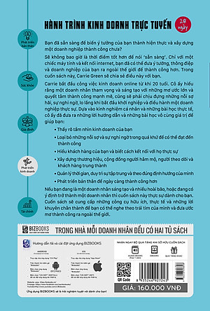 Sách Hành trình kinh doanh trực tuyến 28 ngày
