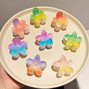 Kẹp tóc hoa sứ mini 4cm