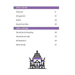 Tự học tiếng Thái Lan Và Tập Viết Tiếng Thái Lan Cho Người Mới Bắt Đầu 2 Cuốn