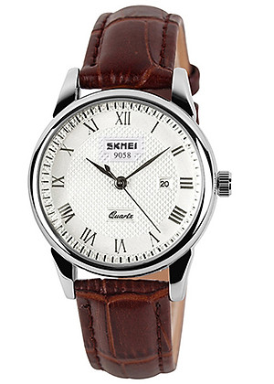 Đồng Hồ Cặp Đôi Dây Da SKMEI 9058 - DHA278