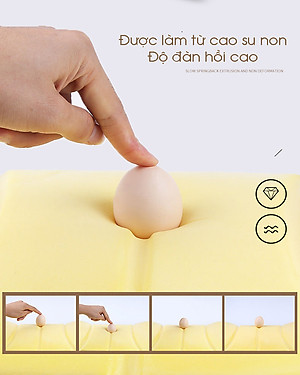 Combo 2 gối tựa cổ cao su non trên ô tô