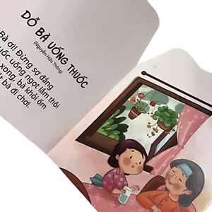 Sách Ngôi Nhà Yêu Thương: Cháu Yêu Bà