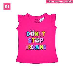 Đồ bộ bé gái yoyo hình thú từ 10-43kg. Chất thun cotton 4 chiều, giặt không vỡ hình- Kiến Lửa