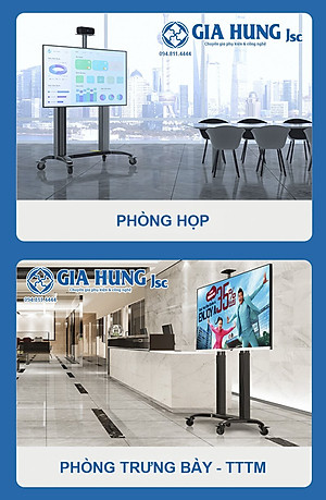 Giá treo tivi di động NB TW100 (60-110 inch) tích hợp hệ thống nâng hạ tự động Hàng Nhập Khẩu 