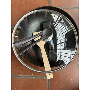 Chảo Chống Dính Siêu Bền Sâu Lòng Đá Coopia Hàn Quốc có nắp kính size 32cm/30cm (Tặng Thìa Gỗ ) - HÀNG CHÍNH HÃNG MINIIN