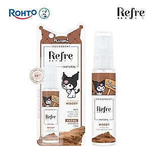Xịt khử mùi Refre x Kuromi Natural/Whitening Perfume 30ml