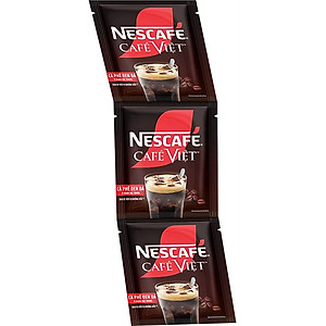 Combo 2 Bịch Cà phê đen hòa tan NESCAFE Café Việt (Túi 35 gói x 16g)