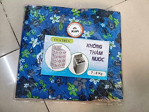 Áo Trùm Máy Giặt Cửa Trên Vải Dù Siêu Dày, Size 7kg-8kg, Lựa Chọn Họa Tiết