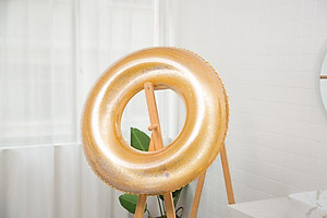 Phao bơi chơi biển hình tròn cho người lớn và trẻ em nhiều cỡ PB04