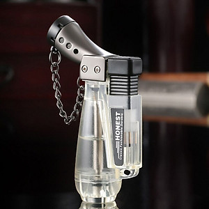 Vỏ Hột Quẹt Bật Lửa Khò 1 Tia Honest BCZ 185 Thiết Kế Nhỏ Gọn Đẹp Độc Lạ Lửa Khò Mạnh Mẽ - Dùng Gas Cao Cấp