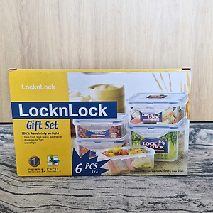 Bộ 3 Hộp Bảo Quản CLassic Lock&Lock 1 Hộp HPL817(1 lít), 2 Hộp HPL806 (350ml)