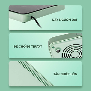 Bếp điện từ Elmich ICE 3879 - Hàng Chính Hãng