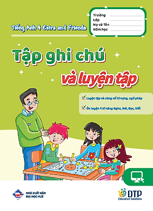 Tiếng Anh 4 Extra and Friends trọn bộ (sách học sinh, sách bài tập, vở tập viết)