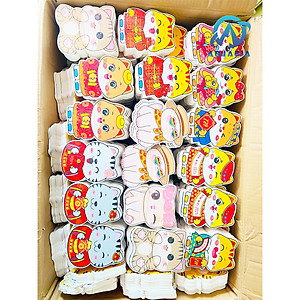 Combo 5 Bao Lì Xì Chibi Mèo 36 Sắc Thái 4D Phản Quang Cầu May Mắn Quý Mão 2023 Quà Tặng Đáng Yêu (Được Chọn Mẫu)