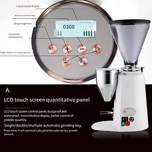 Máy xay hạt cà phê chuyên nghiệp dùng cho quán cà phê L-Beans 900A - Công suất: 360W - HÀNG NHẬP KHẨU