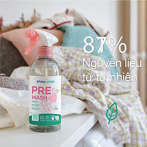 Tẩy Vết Bẩn Quần Áo Không Mất Màu - Hư Hại Sợi Vải Pre-Wash Extra Stanhome 500ml - 64350