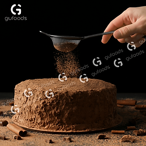 Bột cacao nguyên chất GUfoods - Thành phần tự nhiên, Không pha trộn, Eat clean, Pha chế healthy, Làm đẹp (hũ 150g)