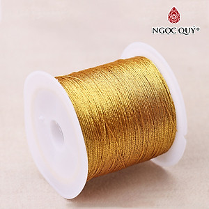 Cuộn dây chỉ vàng chỉ bạc 0.6mm 30m - Ngọc Quý Gemstones