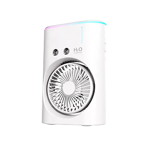 Quạt hơi nước tích điện Half Horse, xoay 180 pin 2500 mAh, thời gian sử dụng 6 tiếng, hàng chính hãng