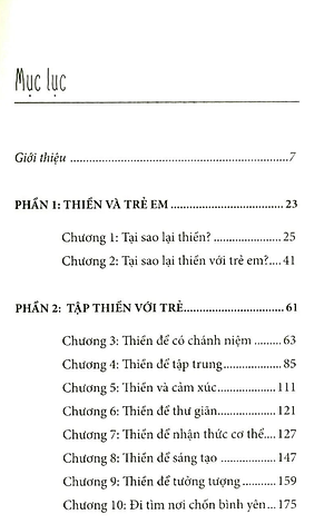 Sách Thiền Tập Cho Con - Liệu Pháp Nuôi Dưỡng Tâm Hồn