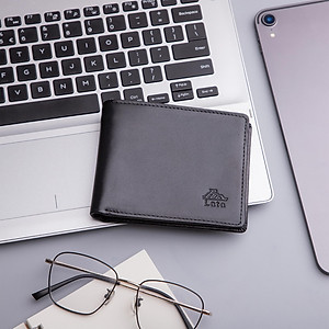 Ví nam da bò Lata ( Thời trang nam - Ví da thật LVN70 )