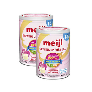 Combo 2 Hộp Sản Phẩm Dinh Dưỡng Công Thức Meiji Growing Up Formula - Nhập khẩu chính hãng (800g)