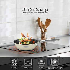 Chảo Inox liền khối Elmich Hera